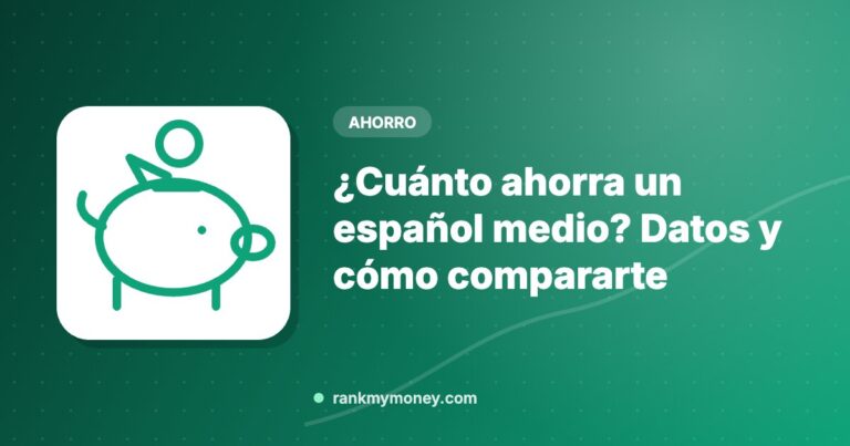Ilustración sobre: ¿Cuánto ahorra un español medio? Datos y cómo compararte