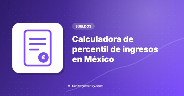Ilustración sobre: Calculadora de percentil de ingresos en México