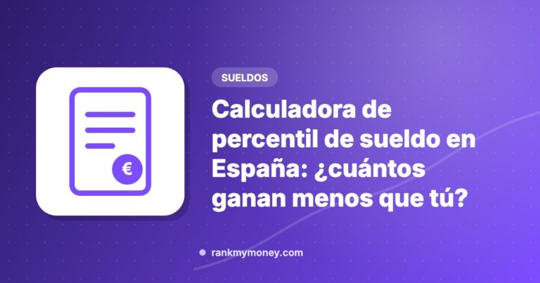 Ilustración sobre: Calculadora de percentil de sueldo en España: ¿cuántos ganan menos que tú?