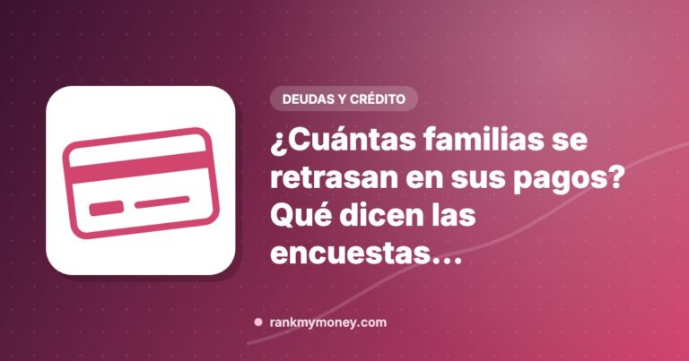 Ilustración sobre: ¿Cuántas familias se retrasan en sus pagos? Qué dicen las encuestas…