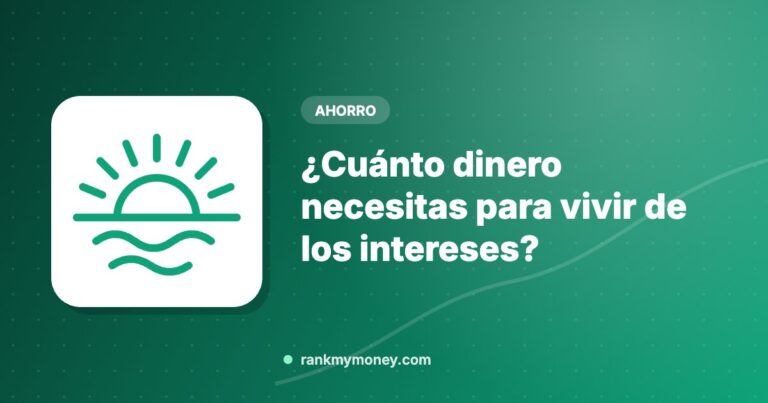 Ilustración sobre: ¿Cuánto dinero necesitas para vivir de los intereses?
