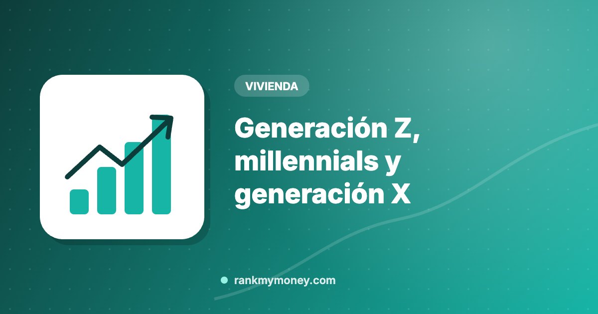 Generación Z, millennials y generación X: ¿quién tiene más patrimonio a la misma edad?