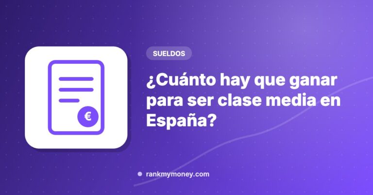Ilustración sobre: ¿Cuánto hay que ganar para ser clase media en España?