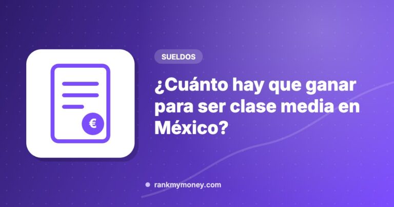 Ilustración sobre: ¿Cuánto hay que ganar para ser clase media en México?