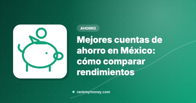 Ilustración sobre: Mejores cuentas de ahorro en México: cómo comparar rendimientos