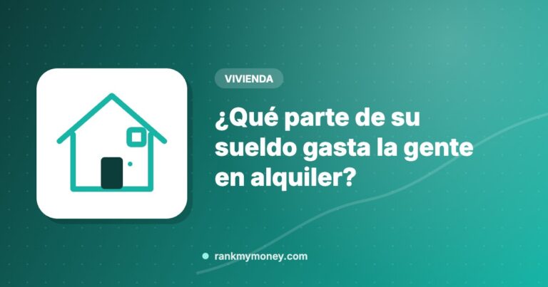 Ilustración sobre: ¿Qué parte de su sueldo gasta la gente en alquiler?