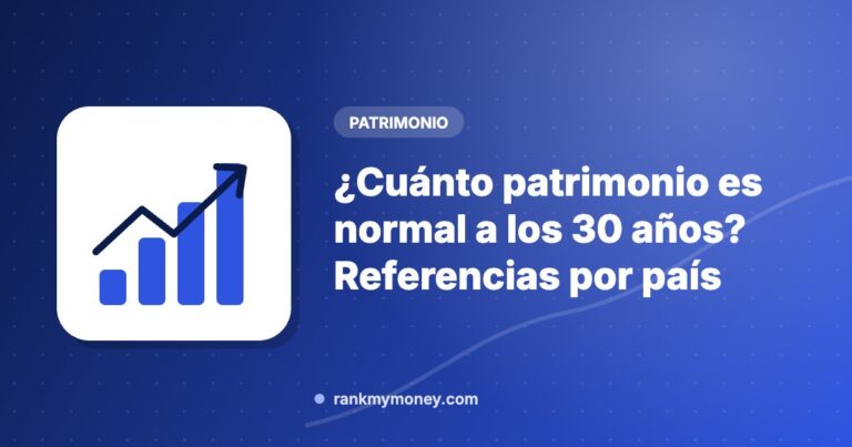 Ilustración sobre: ¿Cuánto patrimonio es normal a los 30 años? Referencias por país