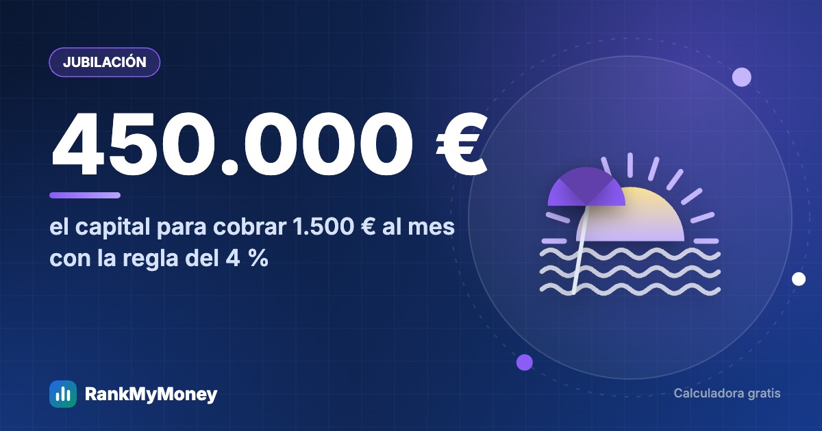 ¿Cuánto necesito ahorrar al mes para jubilarme con 1.500 euros?