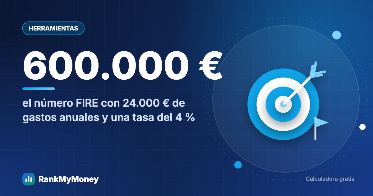 Calculadora del número FIRE: ¿cuánto necesitas para ser libre financieramente?