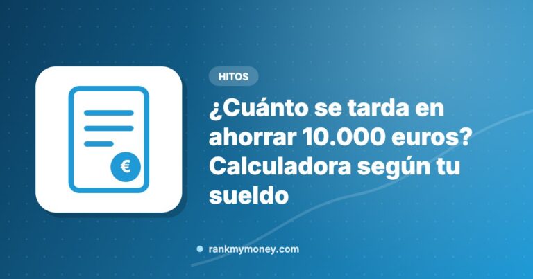 Ilustración sobre: ¿Cuánto se tarda en ahorrar 10.000 euros? Calculadora según tu sueldo