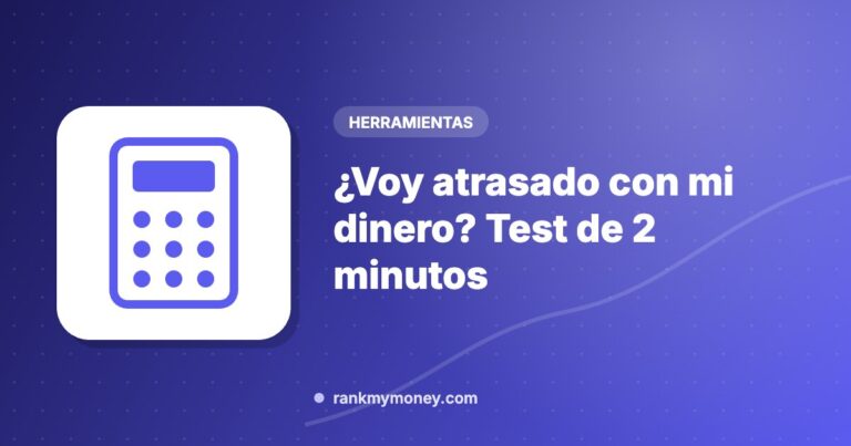 Ilustración sobre: ¿Voy atrasado con mi dinero? Test de 2 minutos